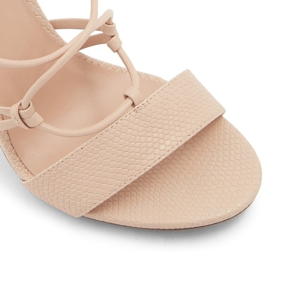 LAST ONE AVAILABLE!! New Women's Strappy Ankle Open Toe Heeled Sandals Size 10 - Picture 3 of 13